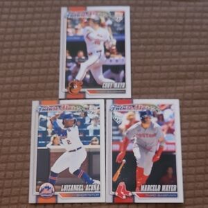 3 X 2026 Topps Future Stars Mayo/Acuna/Mayer